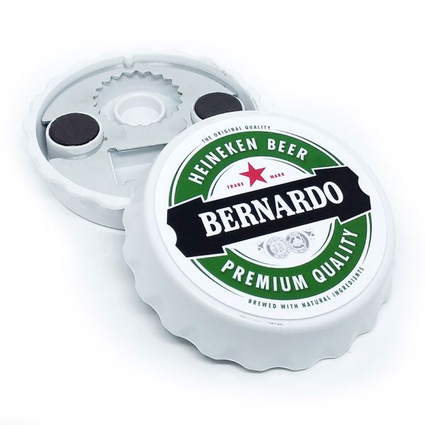 Abridor Redondo Imã personalizado CanecArte