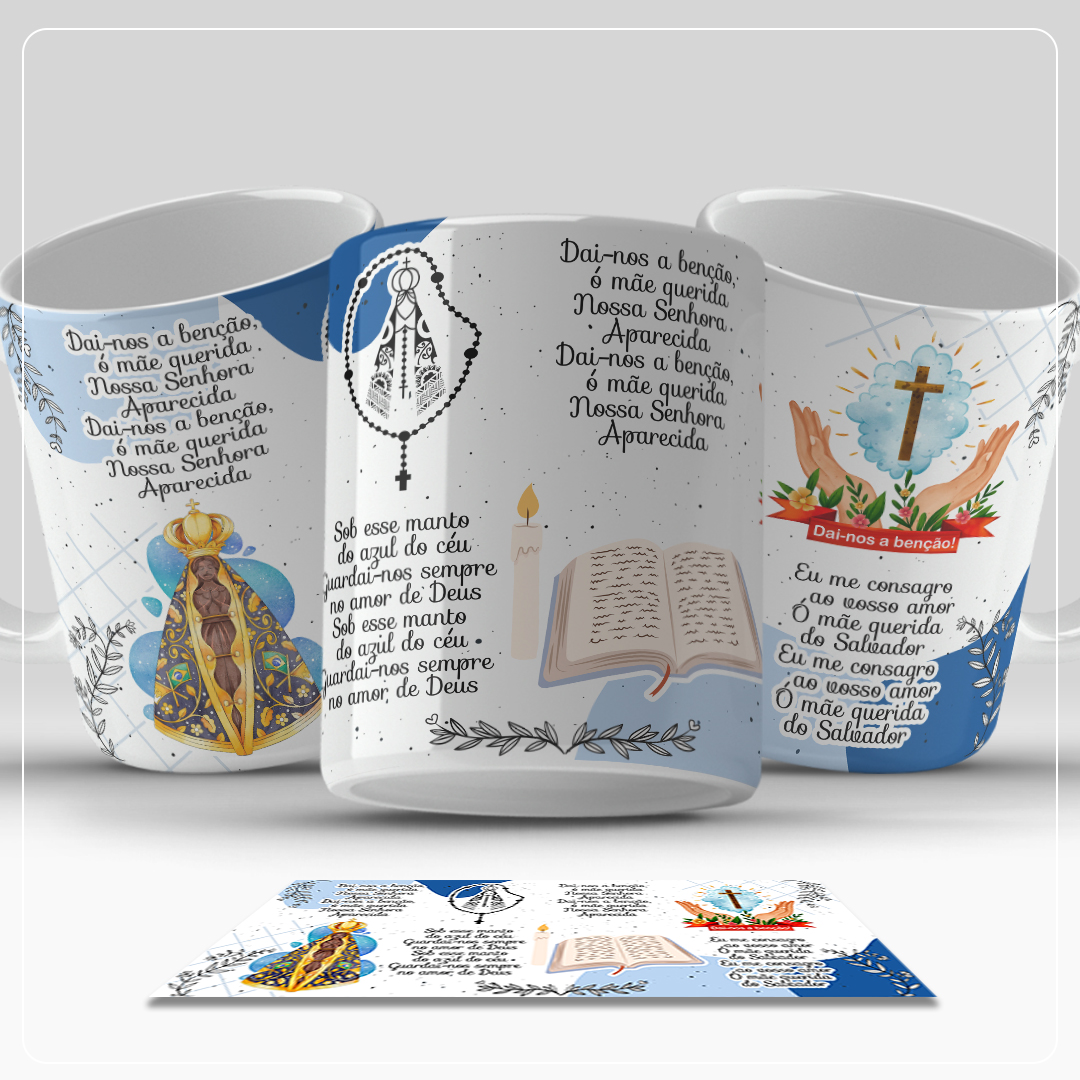 Caneca Branca personalizado CanecArte