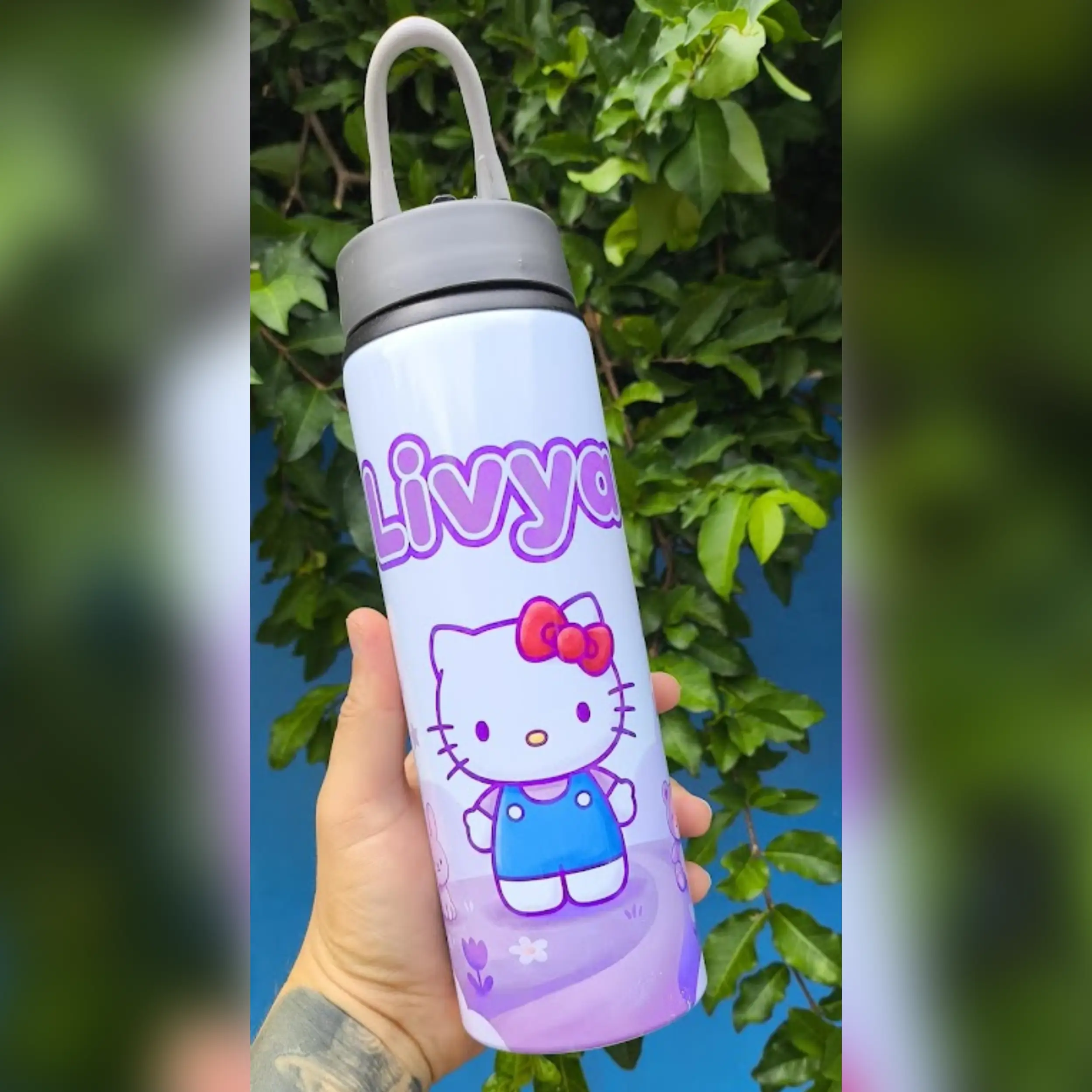 Squeeze Alumínio 800ml personalizado CanecArte