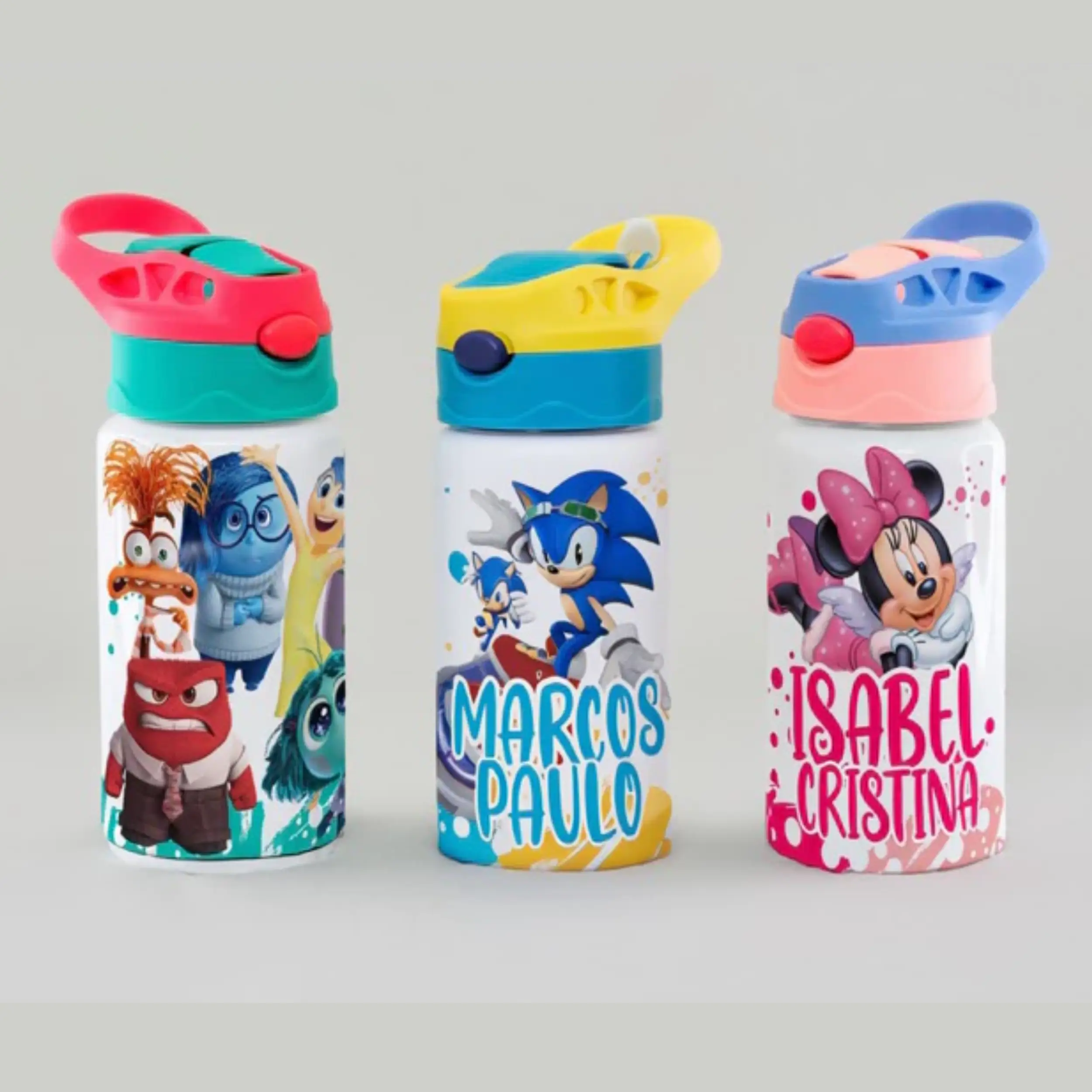 Squeeze Infantil 500ml personalizado CanecArte